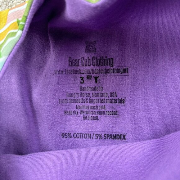 Bear Cub Clothing Rainbow Lemon Dress - Picture 3 of 3